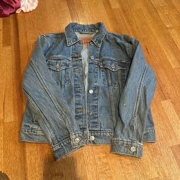 Levi Strauss & Co Ex Boyfriend Trucker Jacket Size Small. - Picture 2 of 5
